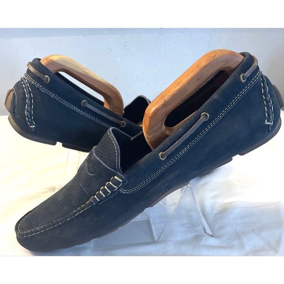 Johnston & Murphy Gray Loafers main image 5